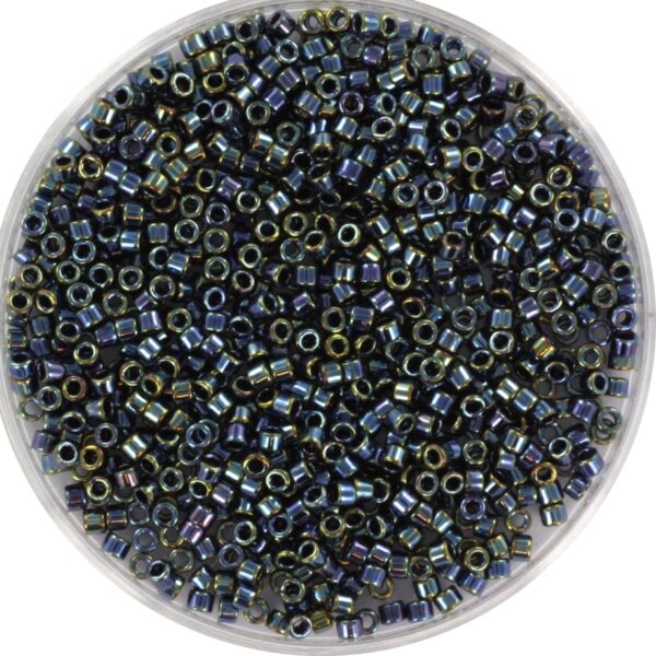 Miyuki Delica 11/0 DB0006 - Metallic Iris Gunmetal