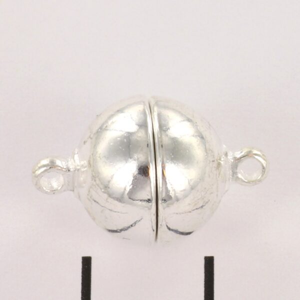 Inchizatoare magnetica super rezistenta, argintiu deschis, 12 mm, set