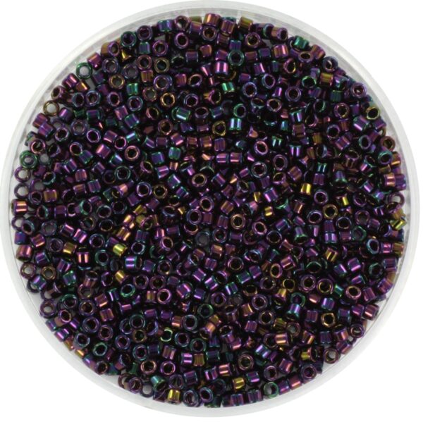 Miyuki Delica 11/0 DB0004 - Metallic Iris Dark Plum
