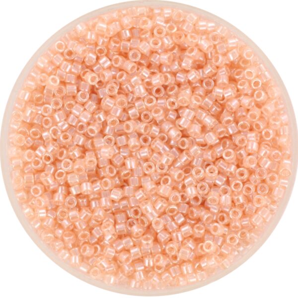Miyuki Delica 11/0 DB0106 - Transparant Luster Shell Pink