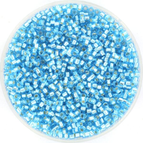 Miyuki Delica 11/0 DB1209 - Silverlined Ocean Blue