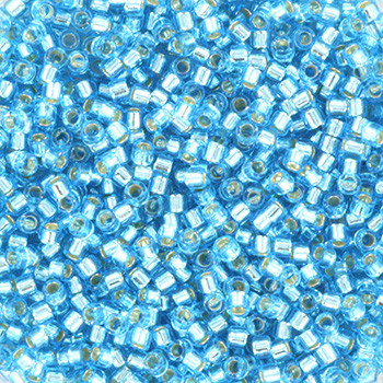 Miyuki Delica 11/0 DB1209 - Silverlined Ocean Blue - imagine 2