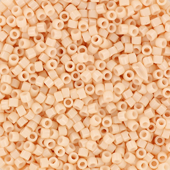 Miyuki Delica 11/0 DB1492 - Opaque Light Peach - imagine 2