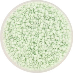 Miyuki Delica 11/0 DB1496 - Ppaque Dyed Light Mint