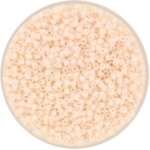 Miyuki Delica 11/0 DB1510 - Opaque Matte Bisque White
