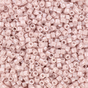 Miyuki Delica 11/0 DB1534 - Opaque Ceylon Pale Rose - imagine 2