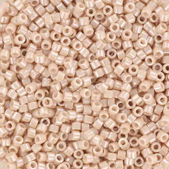 Miyuki Delica 11/0 DB1535 - Opaque Ceylon Pink Champagne - imagine 2