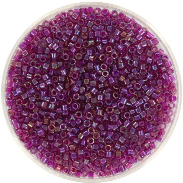 Miyuki Delica 11/0 DB1747 - Fuchsia Lined AB Amethyst