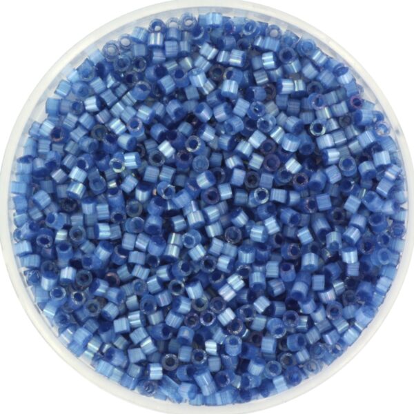 Miyuki Delica 11/0 DB1811 - Silk Satin Dyed Dusk Blue
