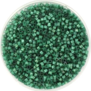 Miyuki Delica 11/0 DB1814 - Silk Satin Dyed Emerald