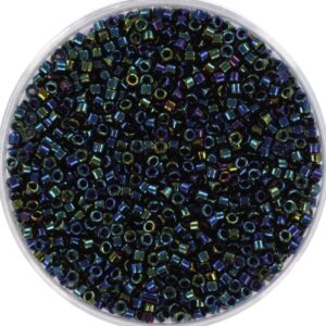 Miyuki Delica 11/0 DB0002 - Metallic Iris Dark Blue