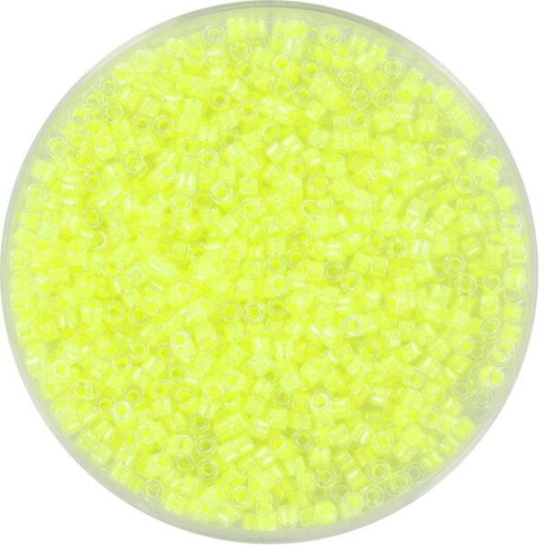 Miyuki Delica 11/0 DB2031 - Luminous Lime Aid