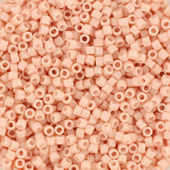 Miyuki Delica 11/0 DB0206 - Opaque Salmon - imagine 2