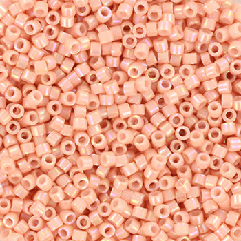 Miyuki Delica 11/0 DB0207 - Opaque Luster Tea Rose - imagine 2