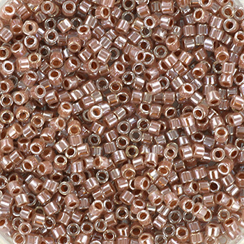 Miyuki Delica 11/0 DB0256 - Ceylon Light Cinnamon - imagine 2
