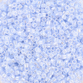 Miyuki Delica 11/0 DB0257 - Ceylon Sky Blue - imagine 2