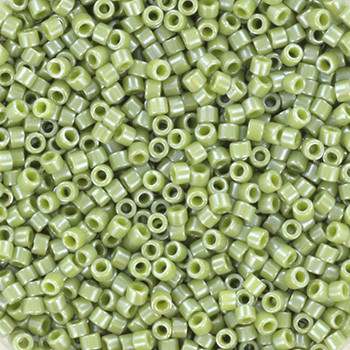 Miyuki Delica 11/0 DB0263 - Opaque Luster Cactus - imagine 2