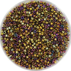 Miyuki Delica 11/0 DB0029 - Metallic Iris Golden Olive