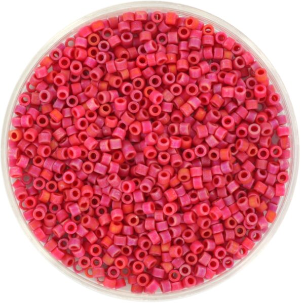 Miyuki Delica 11/0 DB0362 - Opaque Matte Luster Red
