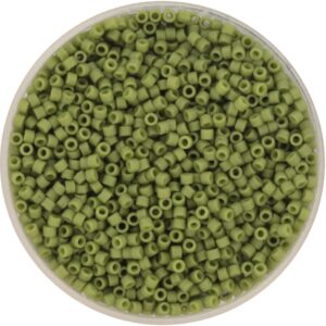 Miyuki Delica 11/0 DB0391 - Opaque Matte Luster Olive
