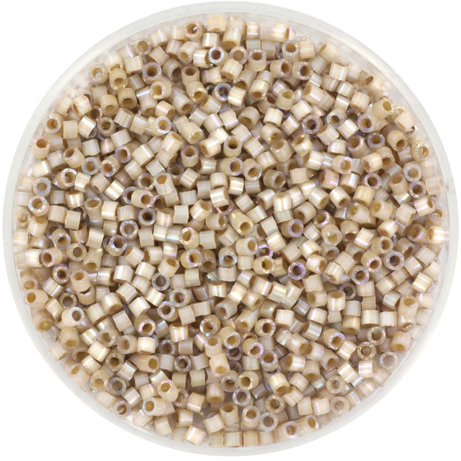 Miyuki Delica 11/0 DB0680 - Silk Satin Dyed Smokey Quartz