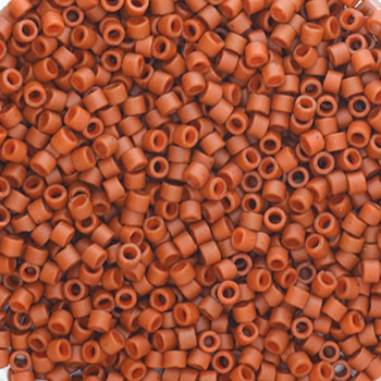 Miyuki Delica 11/0 DB0794 - Opaque SF Dyed Sienna - imagine 2