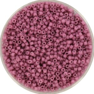 Miyuki Delica 11/0 DB0800 - Opaque SF Dyed Antique Rose