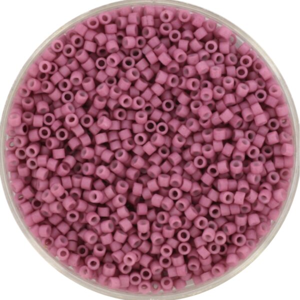 Miyuki Delica 11/0 DB0800 - Opaque SF Dyed Antique Rose