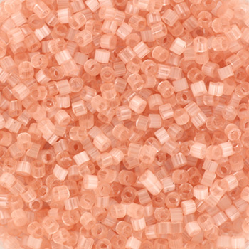 Miyuki Delica 11/0 DB0825 - Silk Satin Salmon - imagine 2