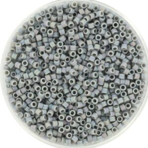 Miyuki Delica 11/0 DB0882 - Opaque Matte AB Gray