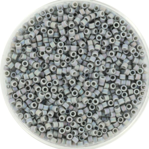 Miyuki Delica 11/0 DB0882 - Opaque Matte AB Gray