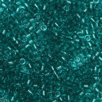 Miyuki Delica 11/0 DB 1108 - Transparent Taribbean Teal - imagine 2