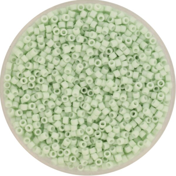 Miyuki Delica 11/0 DB 1516 - Opaque Matte Light Mint