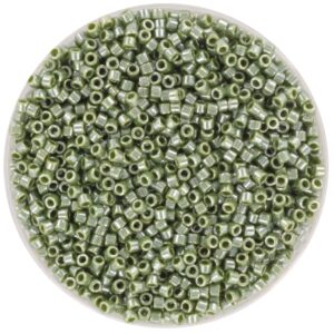 Miyuki Melica 11/0 DB 1566 - Opaque Luster Avocado