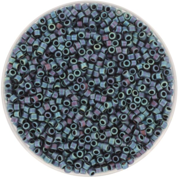 Miyuki Delica 11/0 DB 0325 - Metallic Matte Iris Blue