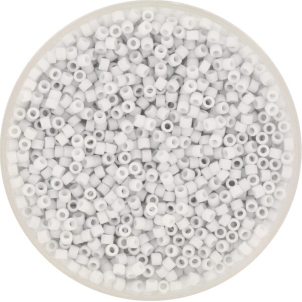Miyuki Delica 11/0 DB 0357 - Opaque Matte Pale Blue Gray